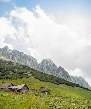 Die Fölzalm im Hochschwabmassiv