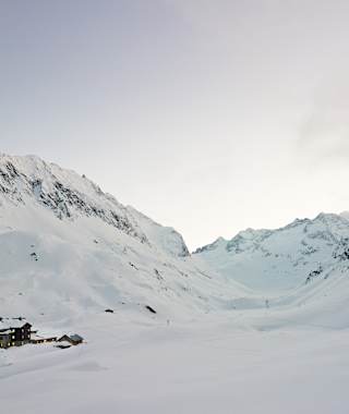 Fanz-Senn-Hütte - Blick taleinwärts