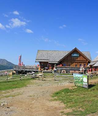 Blutige Alm Hütte in Innerkrems