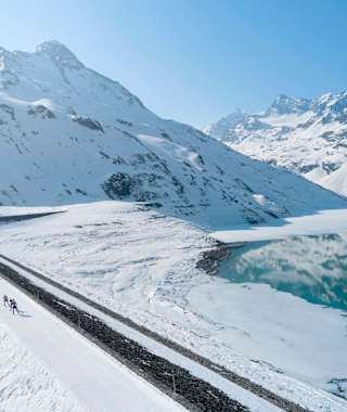 Galtür Höhenloipe Silvretta Stausee Bielerhöhe