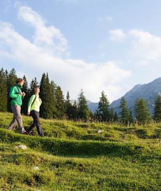 Wandern Halltal