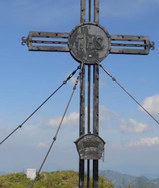 Geißstein Gipfelkreuz