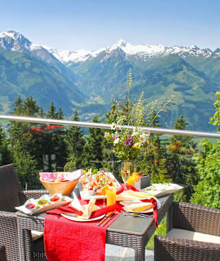 Genießen mit einem traumhaften Panorama