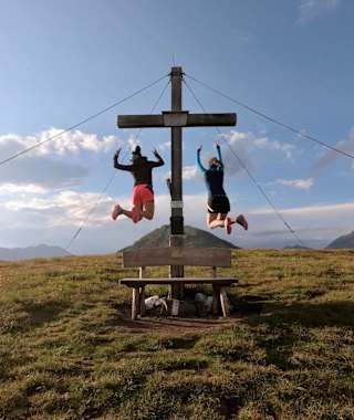 Gipfelkreuz am Gensgitsch