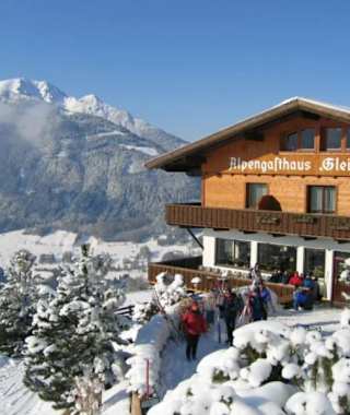 Der Alpengasthof Gleinserhof im Stubaital