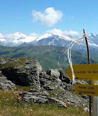Naviser Jöchl gen Olperer und Friesenbergscharte
