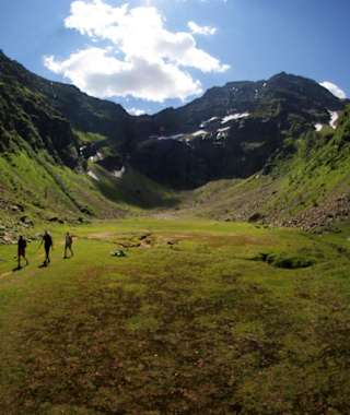 Gollingwinkel mit Nordwand des Hochgolling