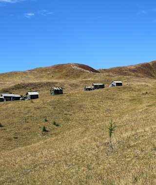 Kutteschupfen vorm Gipfel des Golzentipp