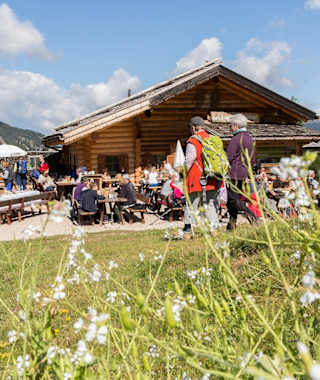 Beliebtes Ausflugsziel - die Gostner Schwaige