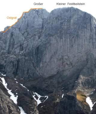 Festlbeilstein von Norden