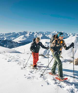 Auf großen Füssen auf zur Janetschütte