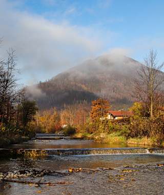 Der Auerbach nur ein paar Fußminuten entfernt