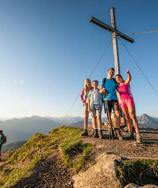 Am Grießenkareck darf man sich über eine herrliche Aussicht freuen. 