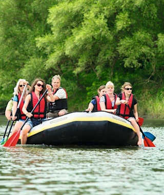 Bootstour an der Donau