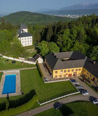 Gut Drasing von oben