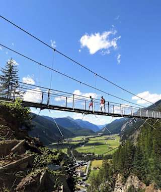 Hängebrücke Tour Brand-Burgstein