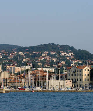 Der Hafen vom Muggia