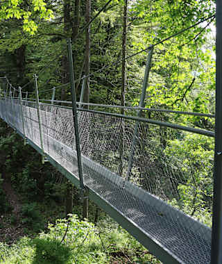 Hängebrücke am Besinnungsweg 11