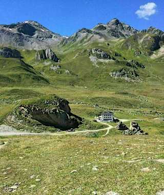 Die Heidelberger Hütte in der Silvretta