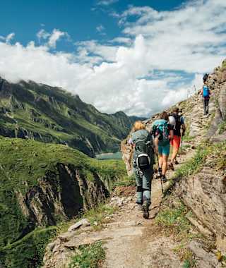 Aufstieg zum Heinrich-Schwaiger-Haus
