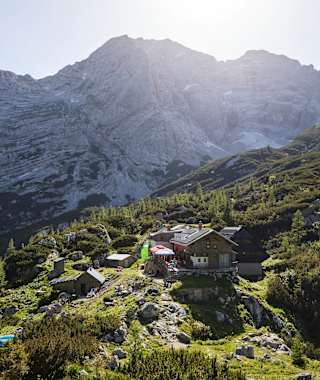 Die Hesshütte im Gesäuse