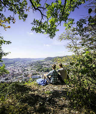 Ausblick auf Albstadt-Ebingen