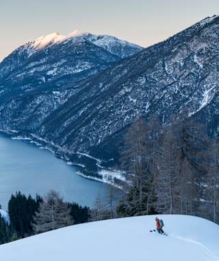 Skitour auf den Bärenkopf oberhalb des Achensees