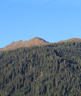 Der Gipfel in Reichweite