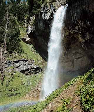 Der imposante Johannesfall.