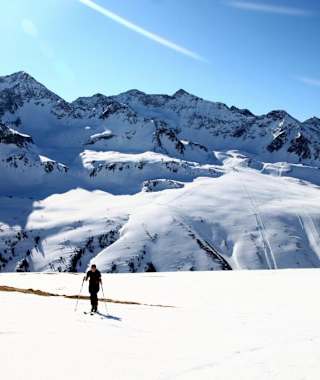 Wunderbares Bergpanorama