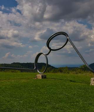 Am Aussichtspunkt Brille