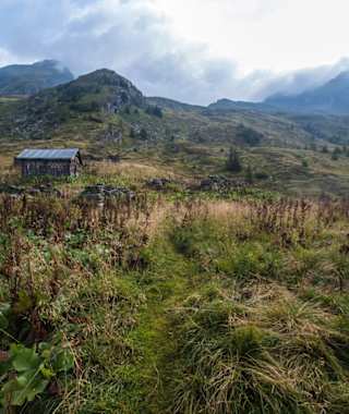 Anstieg zur Hochwildstelle