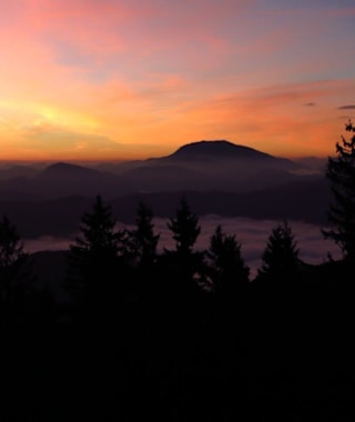 Sonnenaufgang am Hohenstein