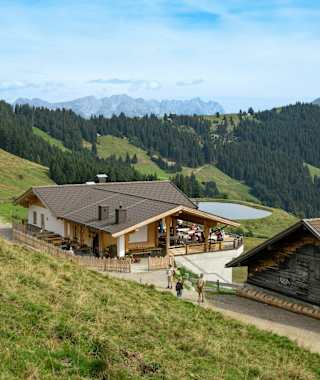 Die Holzalm in den Kitzbüheler Alpen
