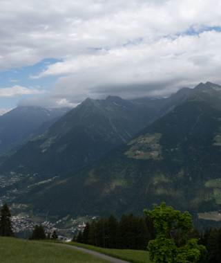 Ausblick von der Taser Alm