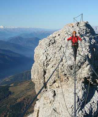 Irg- & Koppenkarstein-Westgrat-Klettersteig