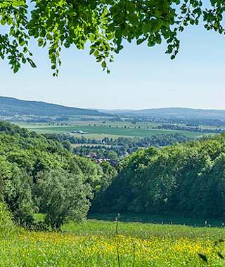 Auf der 7. Etappe bei Lauenstein