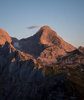 Hochblassen (links) und Alpspitze (rechts)