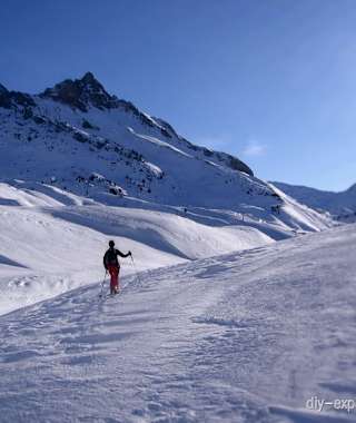 Aufstieg zur Juppenspitze