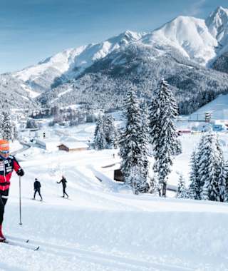 Auf der Kaiser Maximilian Rund bei Seefeld