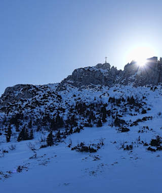 Skitour auf die Kampenwand