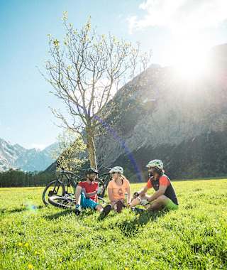 Mit dem Mountainbike im schönen Karwendel