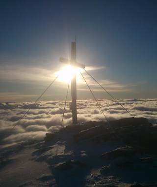 Sonnenaufgang am Kareck