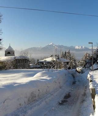 Am Start auf der Hungerburg