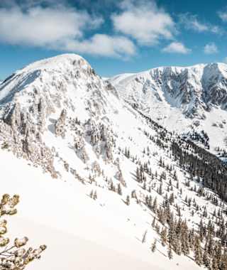 Gipfel Kleinen WIldkamm, dahinter Großer WIldkamm und rechts die Veitsch