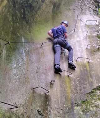 Klettersteig Rio Sallagoni