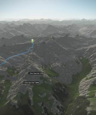 Übersicht Tour Krachelspitze