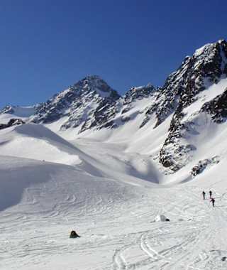 Aufstieg zum Längentaler Weißer Kogel (3.217 m)