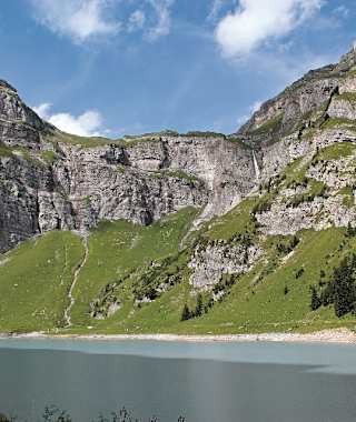 Spektakuläre Kulisse