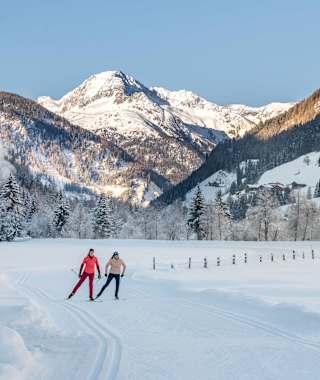 Die Schwefelbrunnloipe in St. Jakob in Defereggen